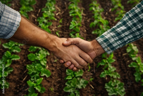 The Connection Between Farming, Agriculture, And Handshake
