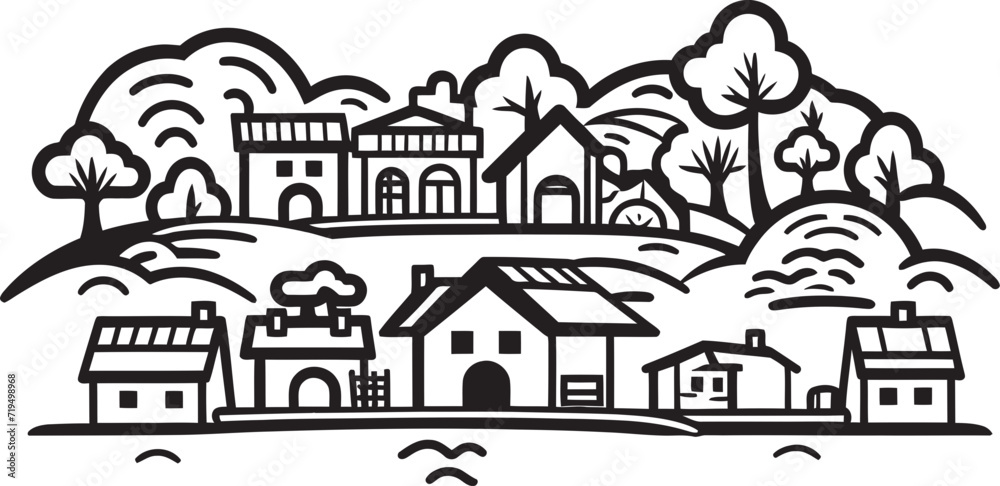 Village Vectors Shades of MysteryMonochromatic Memories Village Vector Chronicles