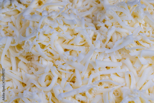 grated cheese in large quantities at home