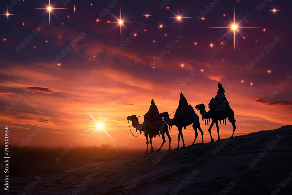 The Adventurous Journey Of Three Wise Men On A Camel To Witness The Birth Of Jesus The Adventurous Journey Of Three Wise Men On A Camel To Witness The Birth Of Jesus