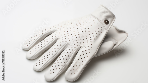 Stylish leather driving gloves