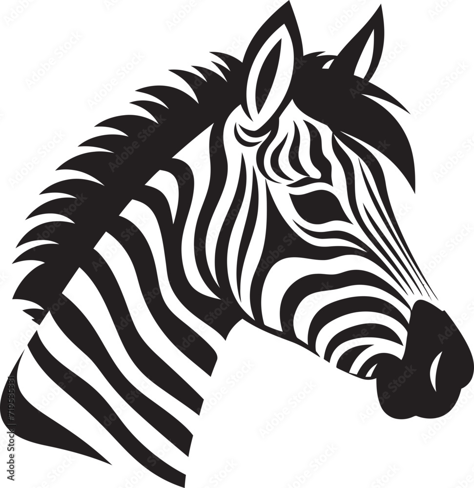 Linear Wonder Zebra Stripes in VectorSafari Splendor Zebra Vector Creation