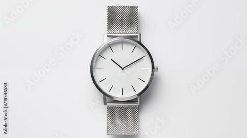 Sleek minimalist wristwatch