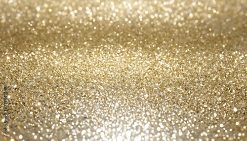 Vintage Glittering Silver and Champagne Gold Background