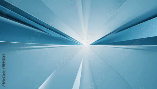 Abstract Blue 3D Design