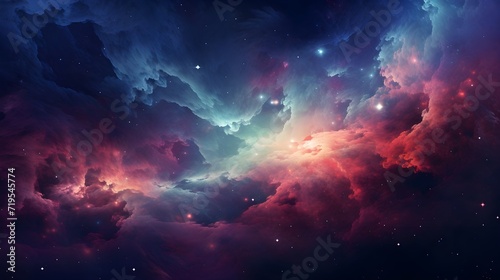 Nebula Nexus Where Cosmic Elegance Meets Digital Grace © Logo Artist