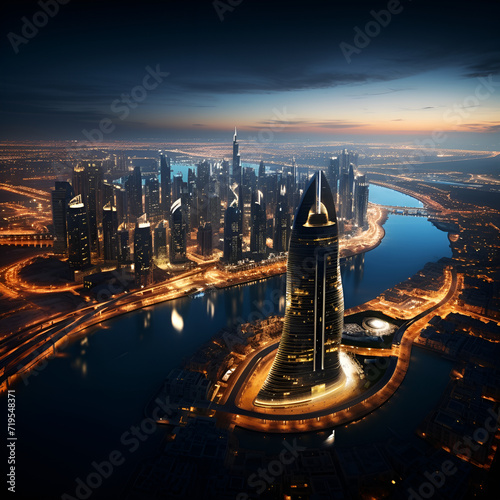 view of the city