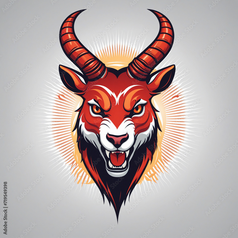 Vector cartoon illustration of a devilish dragon mascot with a fiery red design Vector cartoon illustration of a devilish dragon mascot with a fiery red design