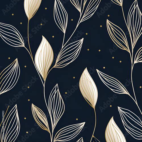 seamless pattern with feathers