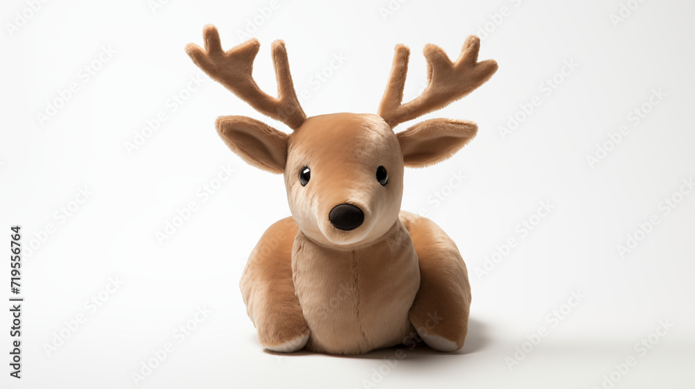 Plush Reindeer Shaped Throw.Pillow Plush Reindeer Shaped Throw.Pillow