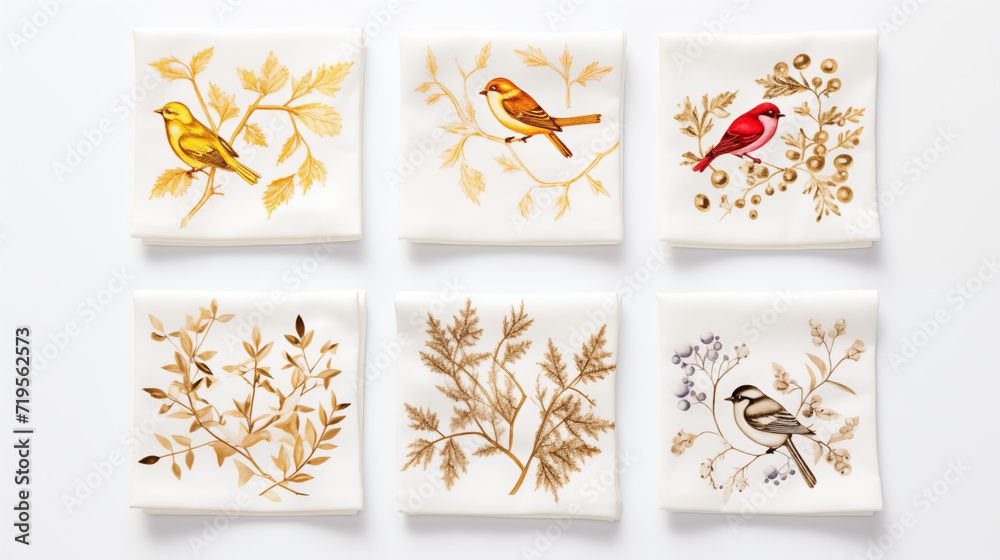 Festive Cocktail Napkins Festive Cocktail Napkins