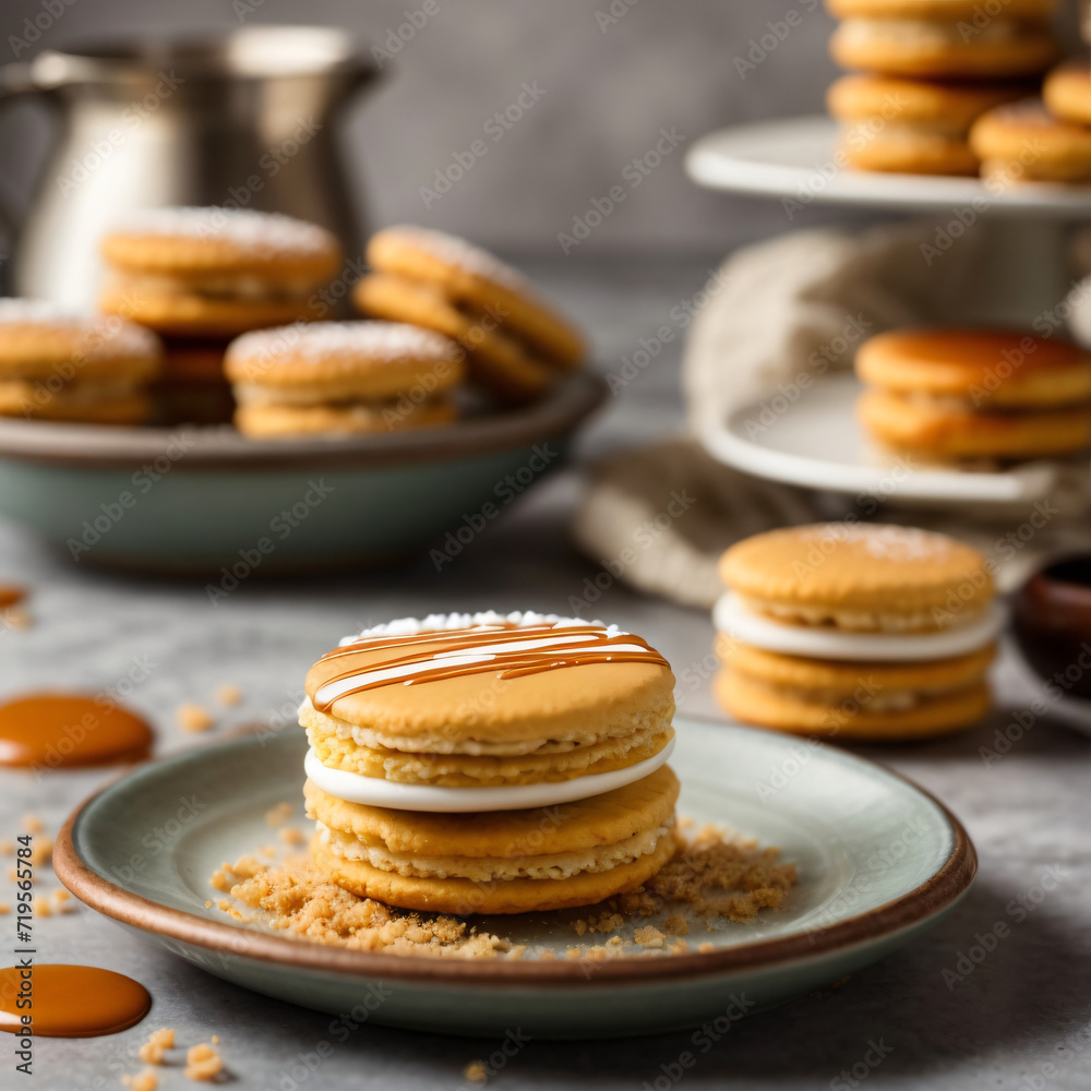 Argentinian Alfajores with Dulce de Leche - Irresistible South American Cookie Delight