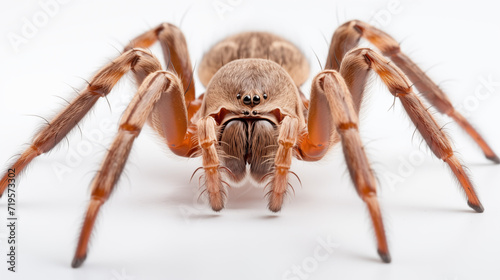 Macro shot of a spiders fangs