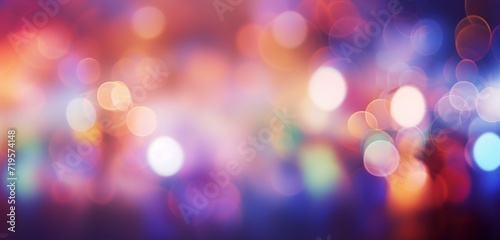 An abstract Christmas background  with defocused spotlights in festive colors  creating a mesmerizing bokeh effect