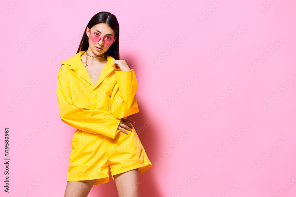 girl woman lifestyle trendy fun beautiful attractive fashion young sunglasses yellow girl woman lifestyle trendy fun beautiful attractive fashion young sunglasses yellow