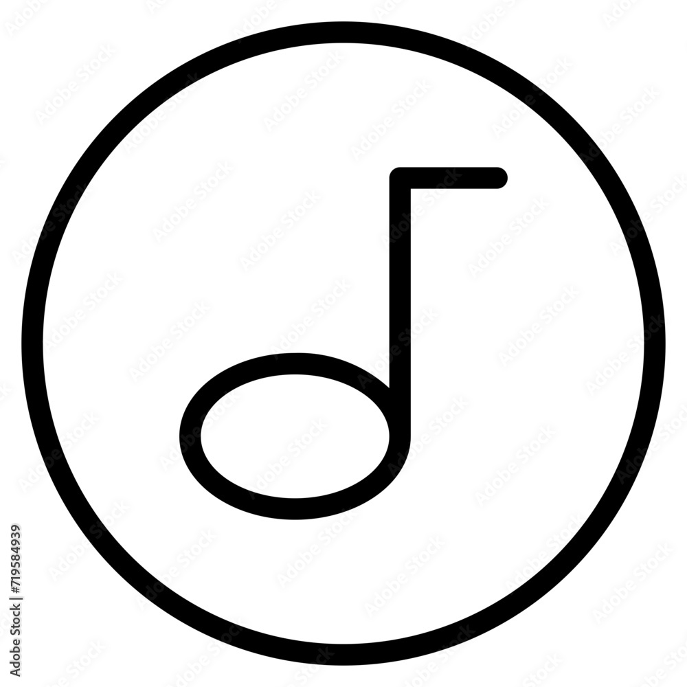 music line icon