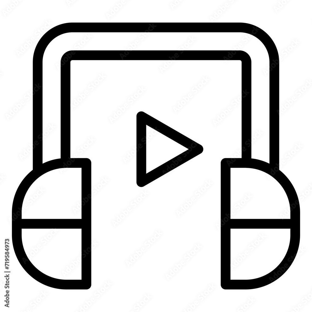 music line icon music line icon