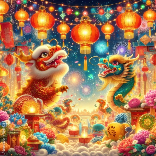 Chinese New Year  Year of the Dragon