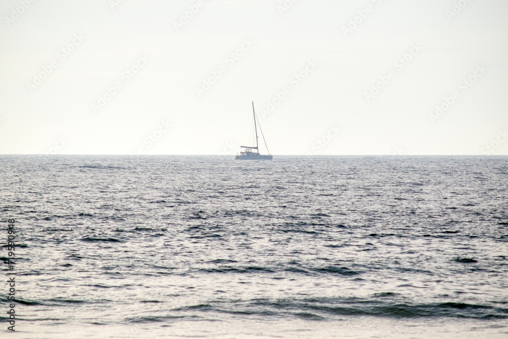 Fototapeta premium sailboat in the sea