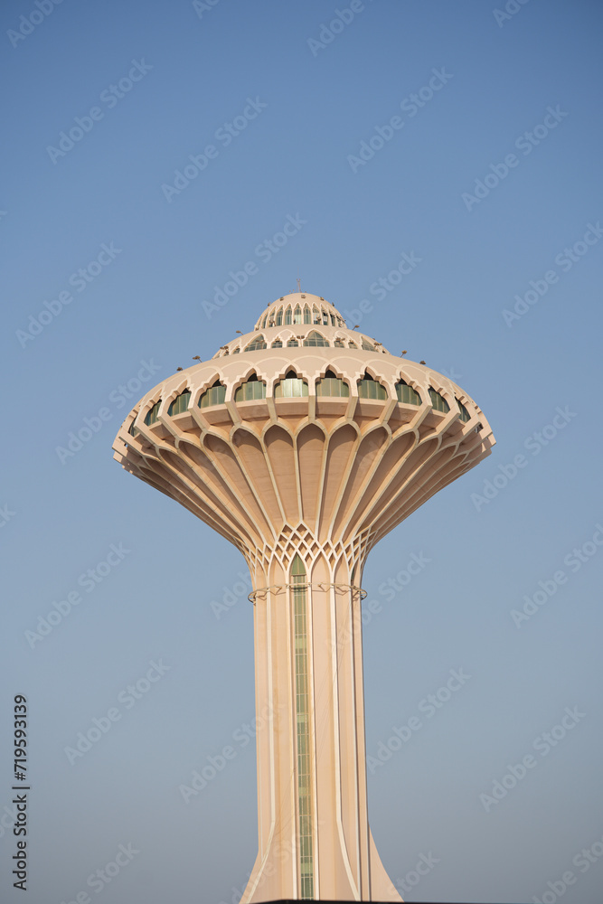 Al Khobar Corniche Morning view. City Khobar, Water Tower Saudi Arabia