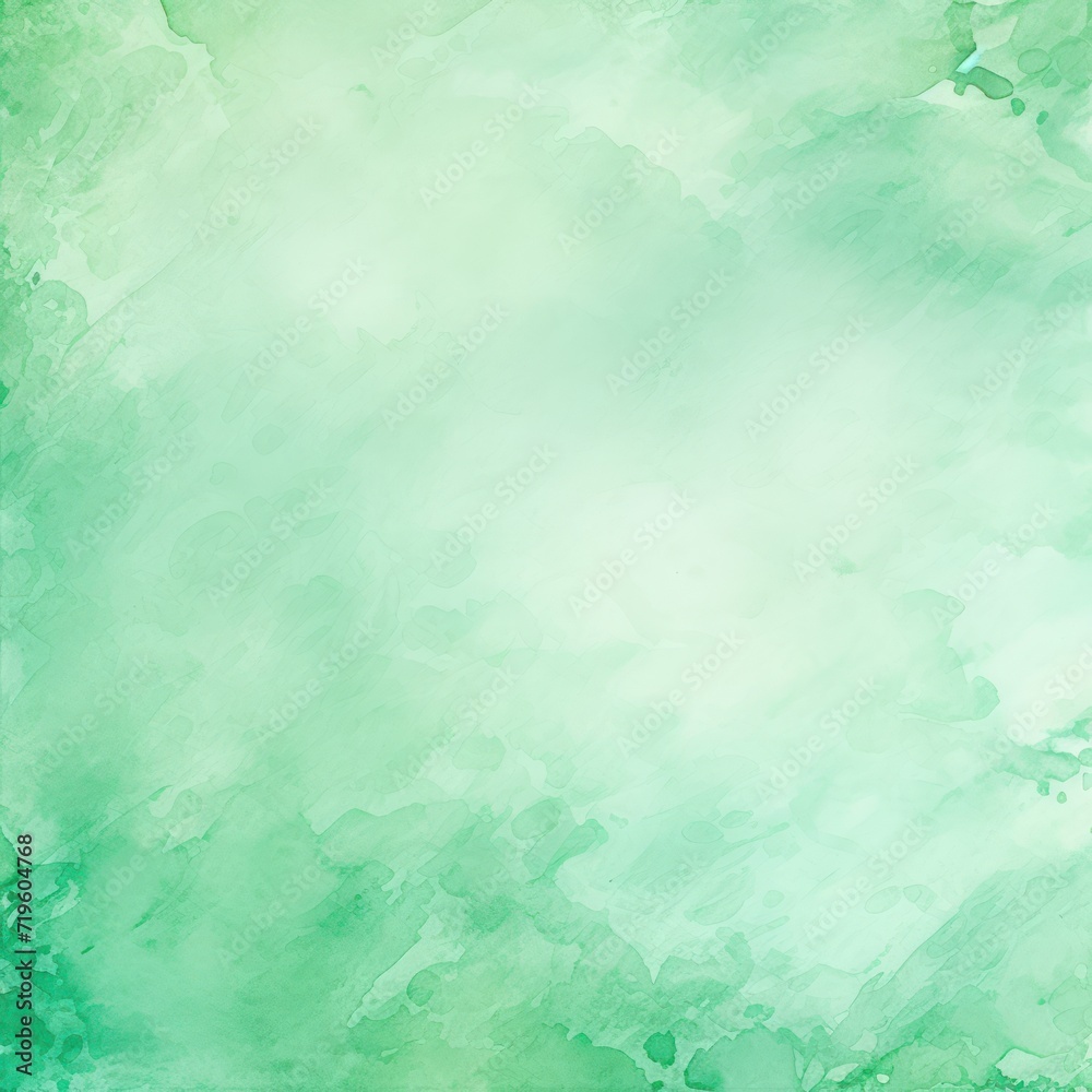 Jadeite watercolor abstract painted background on vintage paper background
