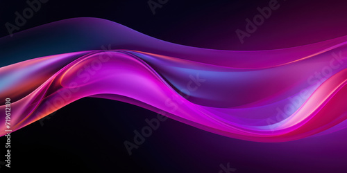 illustration of a modern purple pink background with wave pattern