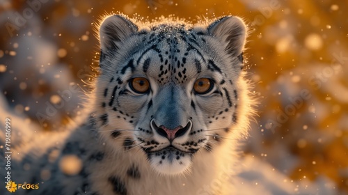 View of Snow Leopards © car