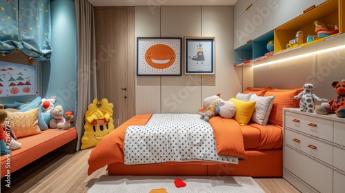 Youthful Elegance. Modern design harmoniously combined with childlike whimsy ...