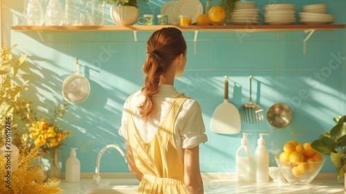 Home cleaning ads spotlight serene living environments achieved through thoro...
