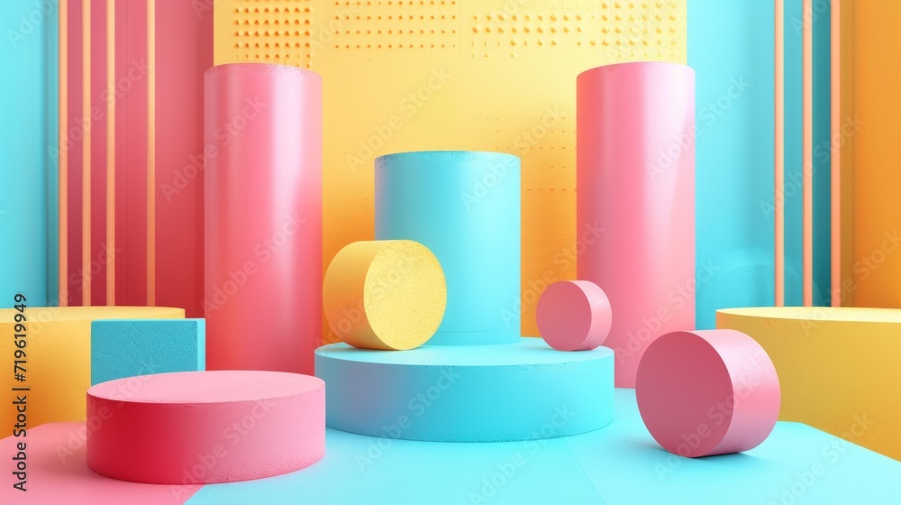 minimalist abstract geometric 3d background minimalist abstract geometric 3d background