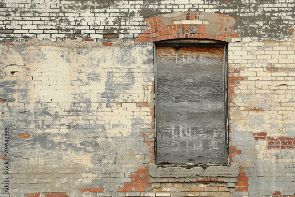 Textured weathered bricks on an old building Textured weathered bricks on an old building