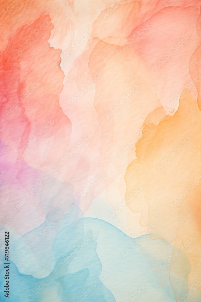 Pearl watercolor abstract painted background on vintage paper background