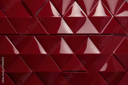 triangular tile background with 3D