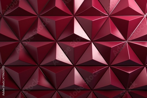 triangular tile background with 3D