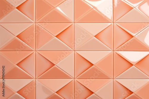 Polished colorful wall background triangular tile background 
