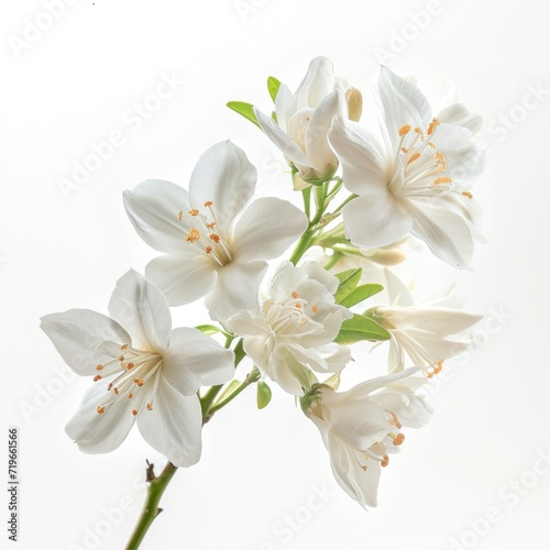 White Flowers Arranged in a Vase