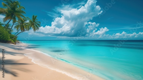 Landscape from a tropical beach © steevy84