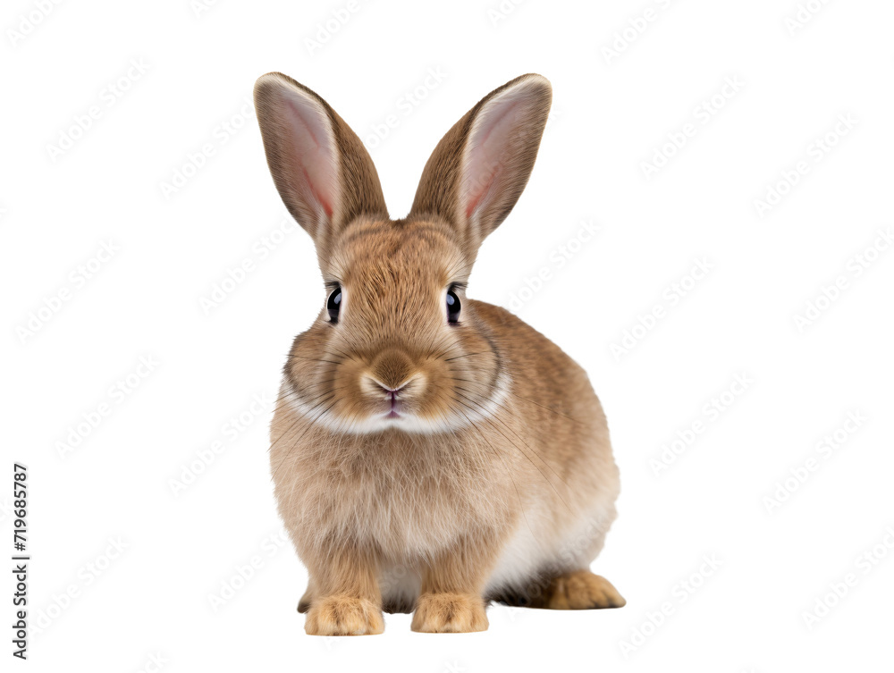 a rabbit with long ears a rabbit with long ears