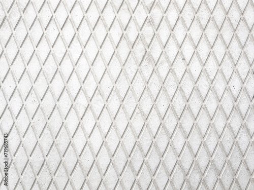 Background concrete texture with diamond shape pattern.
