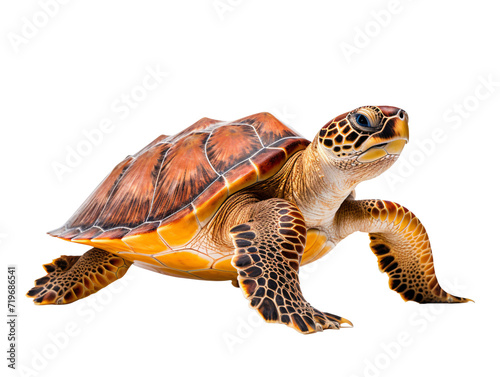 a turtle with its shell on its shell