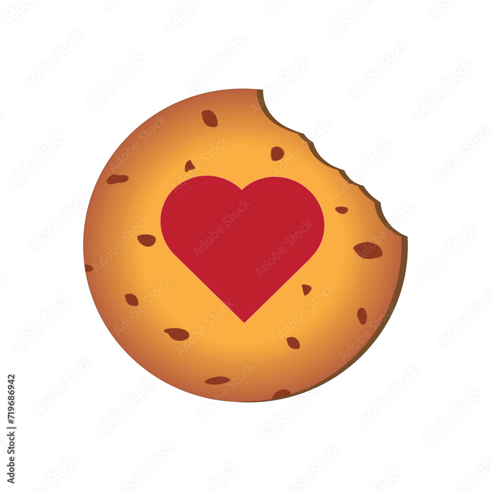 Valentine's Day Chocolate Chip Cookies Valentine's Day Chocolate Chip Cookies