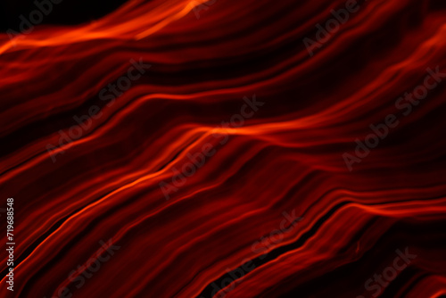 burning paper waves, glowing edge of paper, long exposure