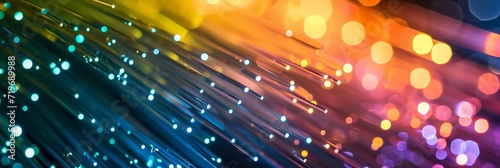 fiber optical network cable photo