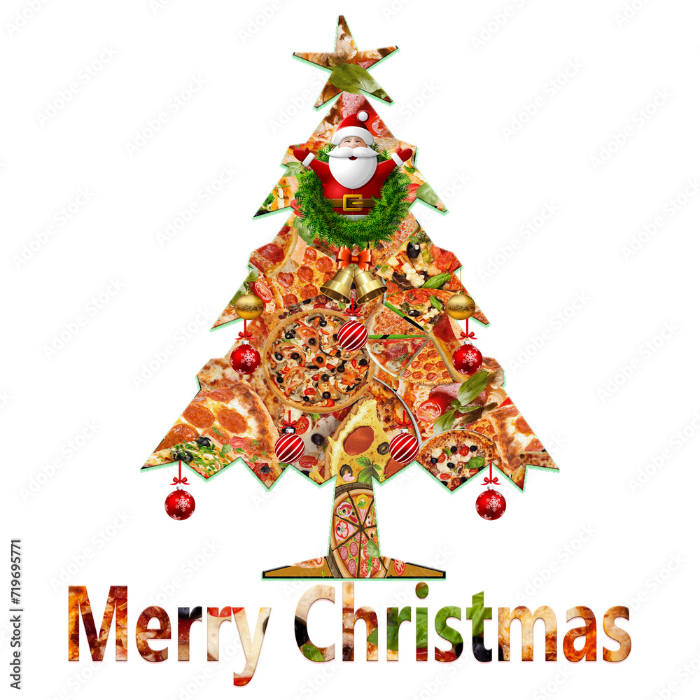 Fototapeta premium Christmas tree with gifts