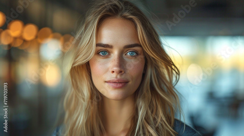 Wallpaper Mural Businesswoman with her work activity Torontodigital.ca