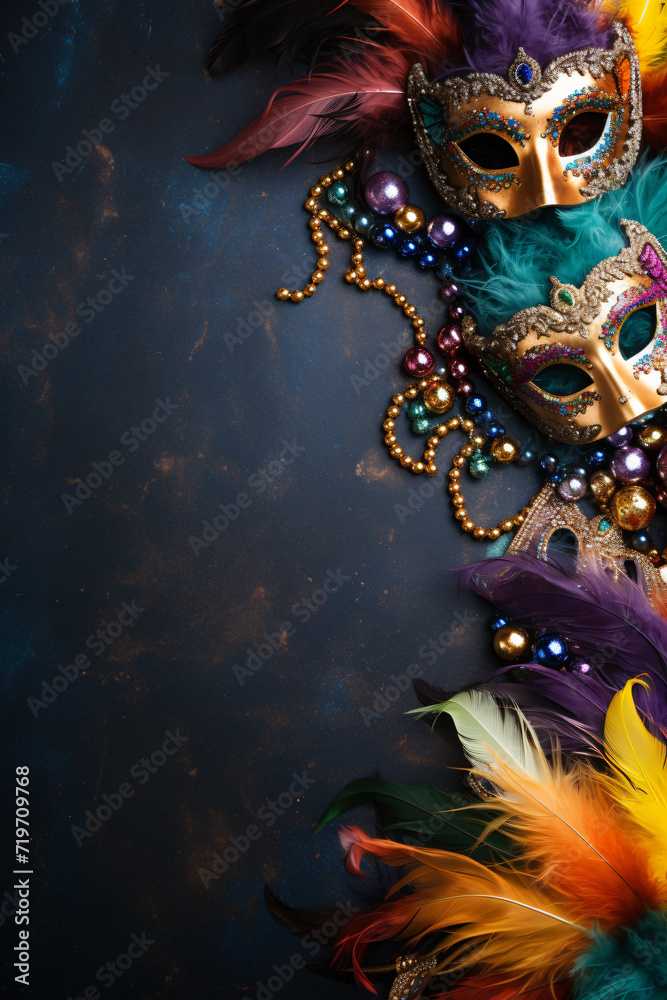 city carnival mask