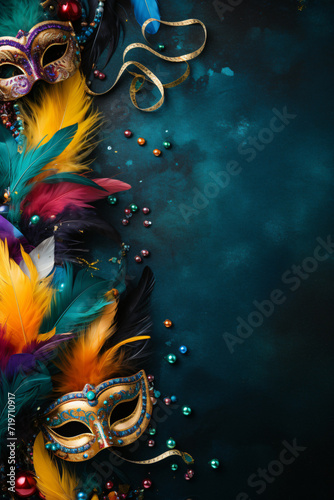 mardi gras mask © MDQDigital