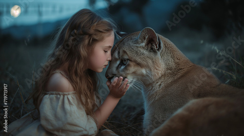 Whispers of the Wild: Girl Meets Mountain Lion