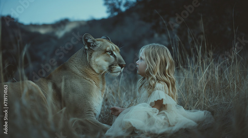 Whispers of the Wild: Girl Meets Mountain Lion