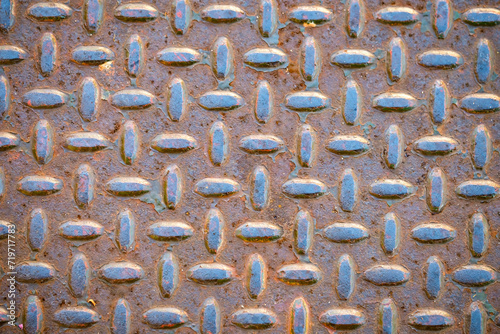 rusty metal background